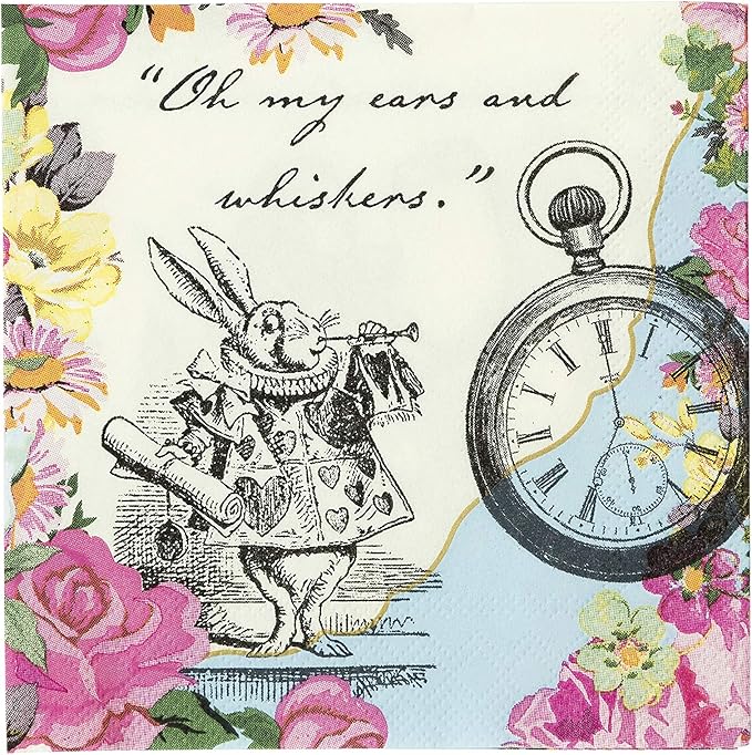 Servilletas Alice in Wonderland