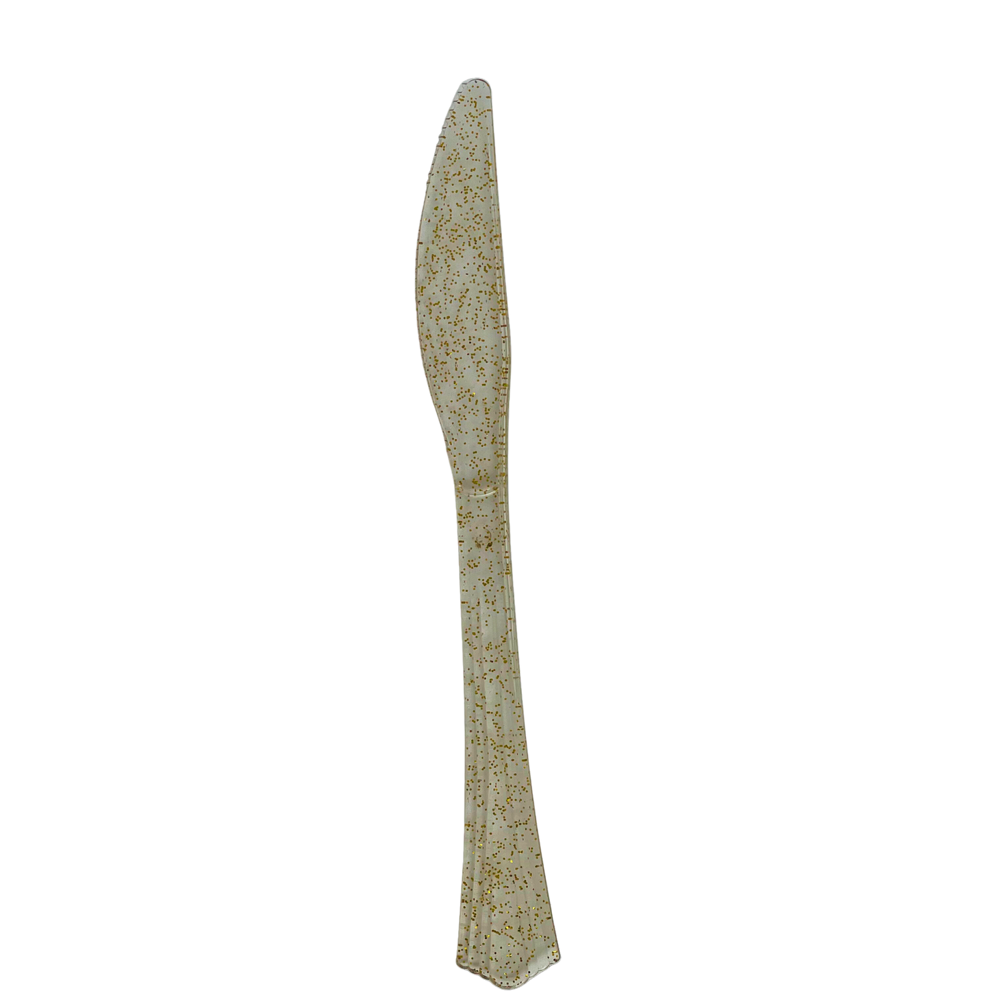 Cuchillos escarcha dorada