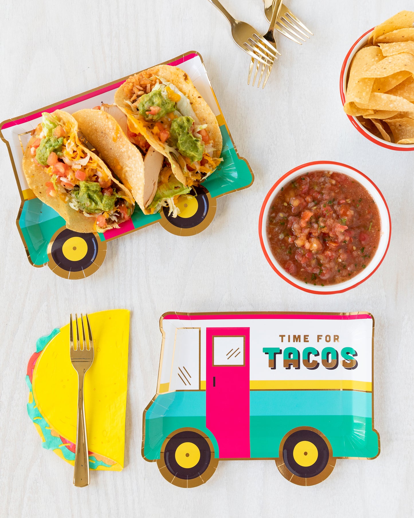 Servilletas taco