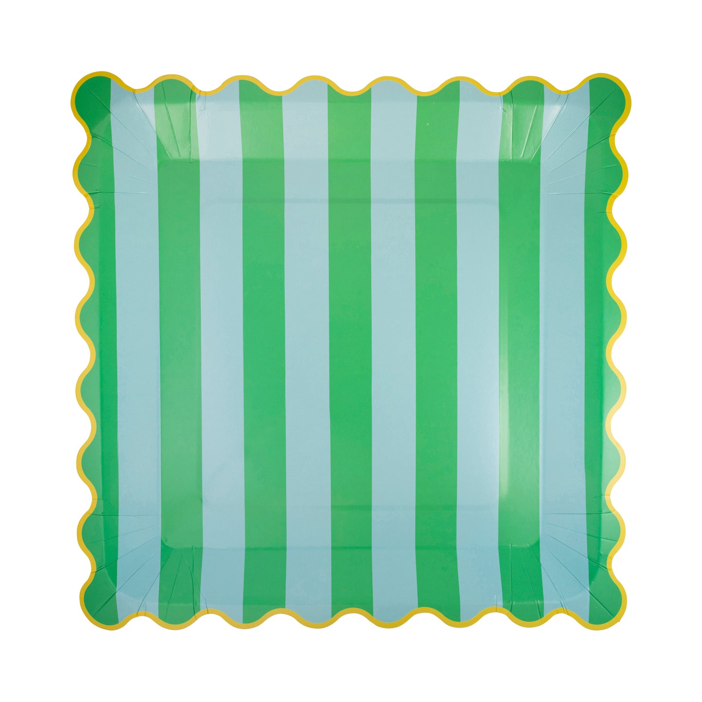 Platos Rayas colores vivos