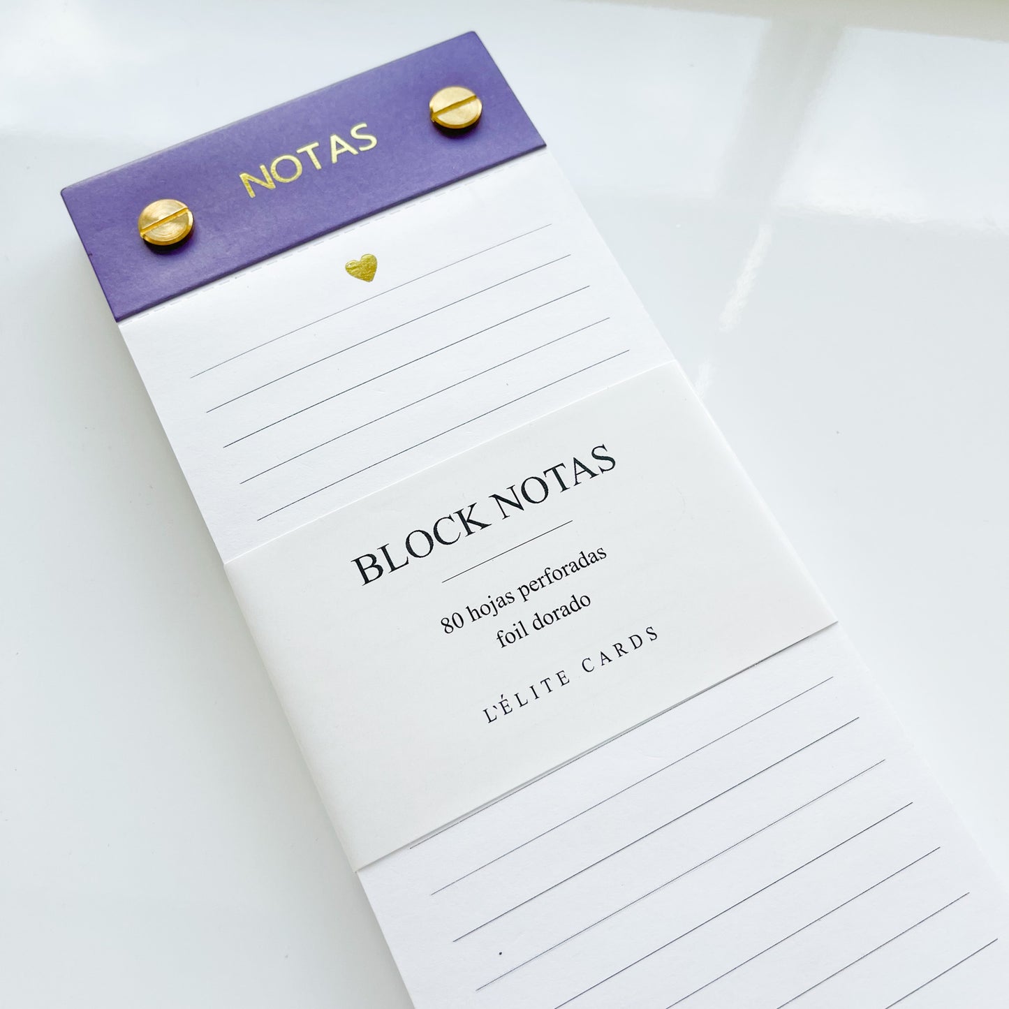 Block de notas Lavanda