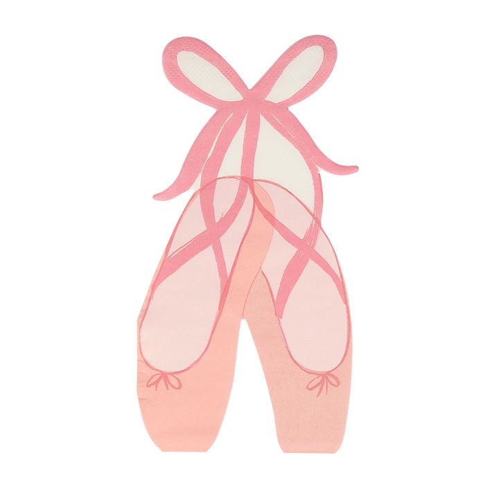Servilletas zapatillas Ballet