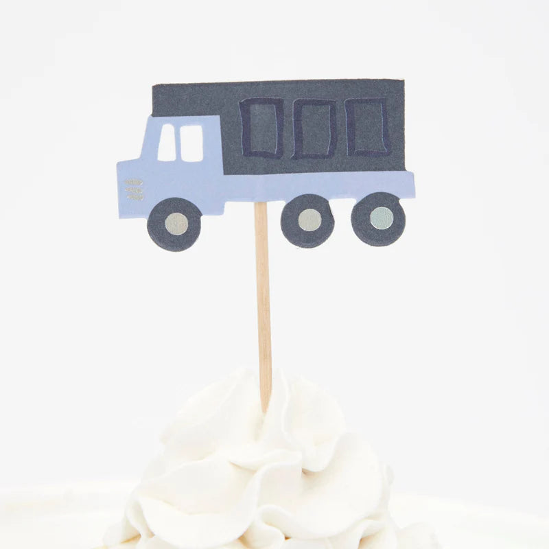 Kit para cupcakes de construcción