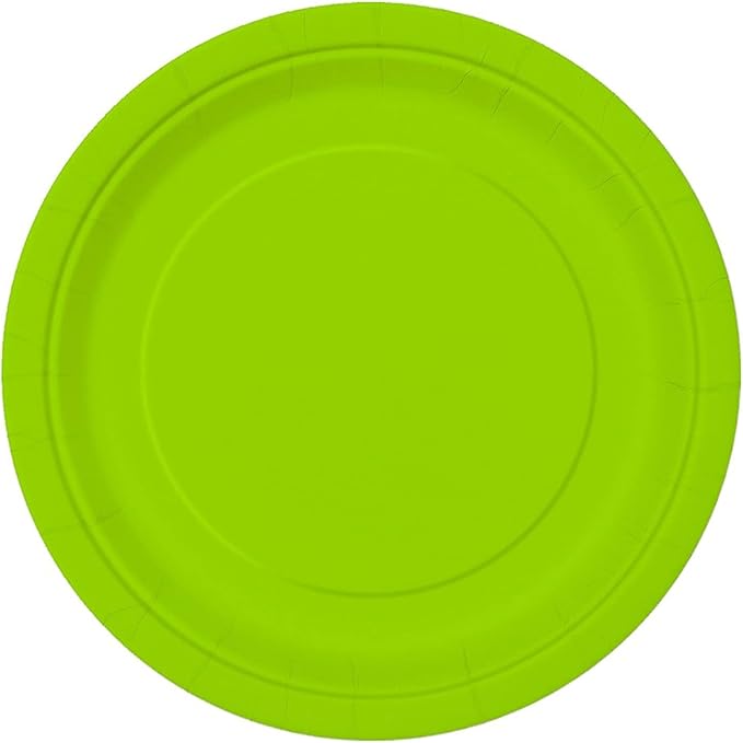 Platos Verde Neón
