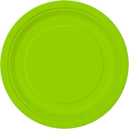 Platos Verde Neón