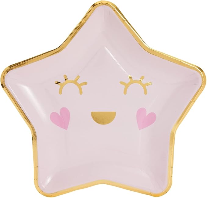 Platos Estrella Rosada