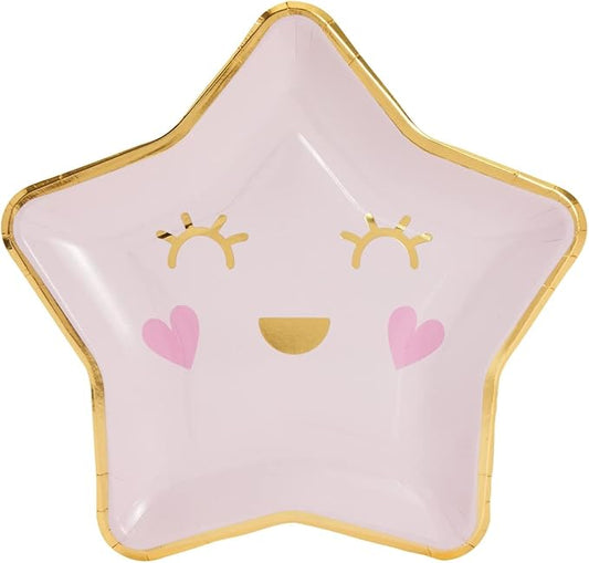 Platos Estrella Rosada
