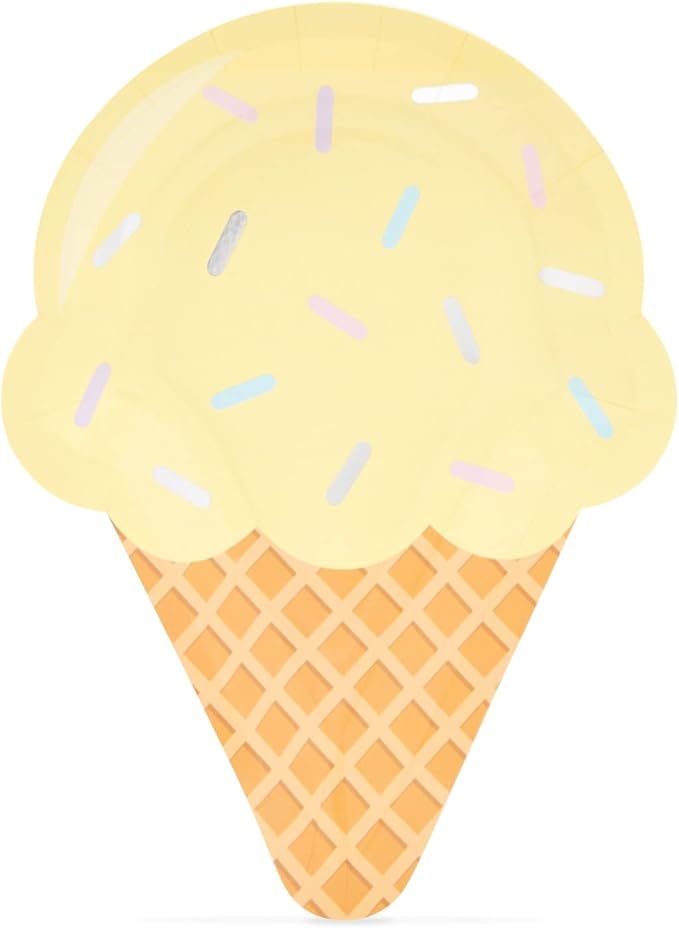 Platos Confetti Ice Cream
