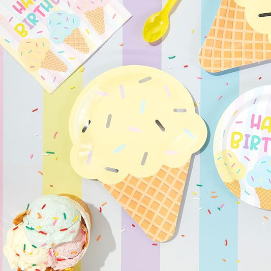Platos Confetti Ice Cream