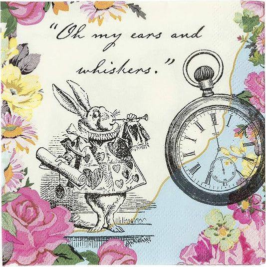 Servilletas Alice in Wonderland