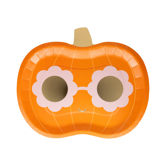 Plato en forma de Calabaza