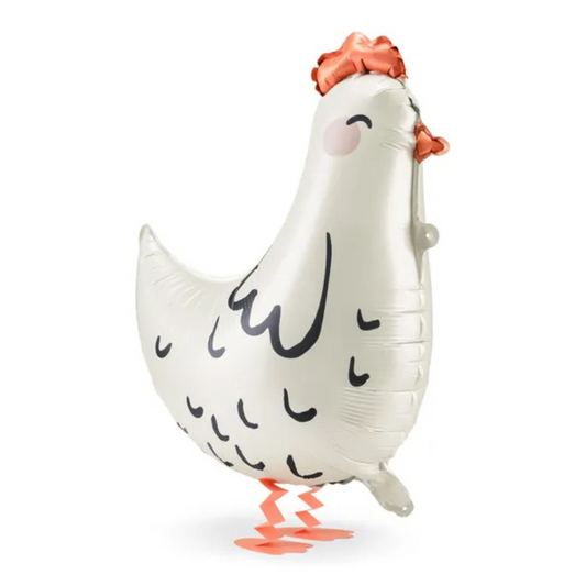Globo Foil de Pie - Gallina