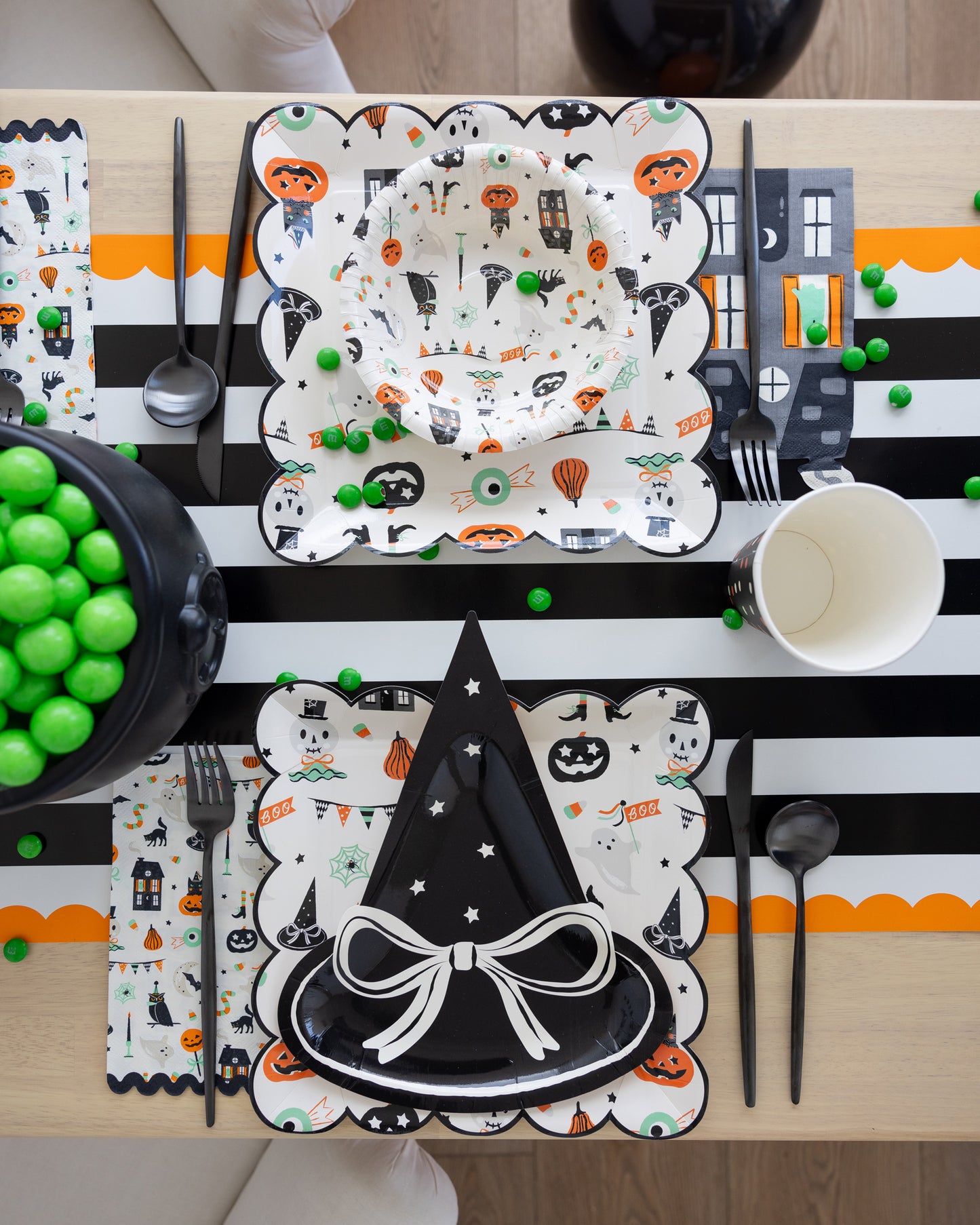 Platos Grandes Halloween