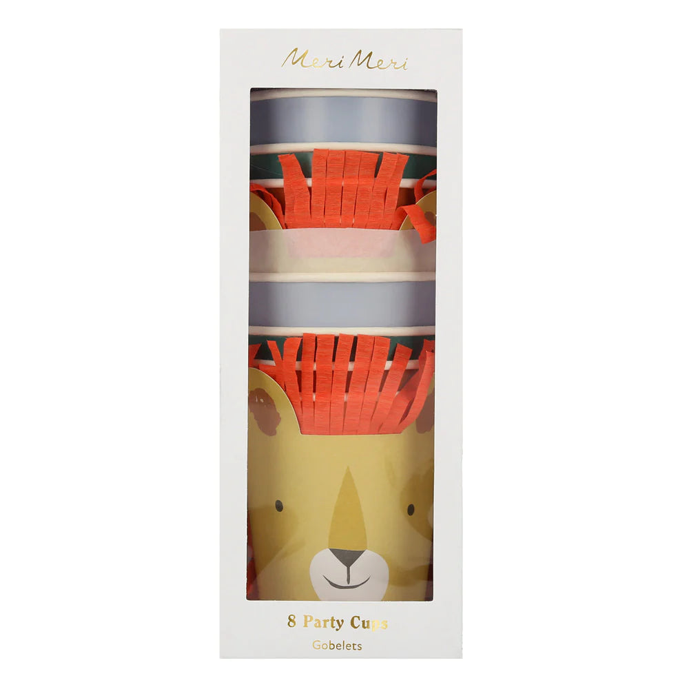 Vasos animales de fiesta