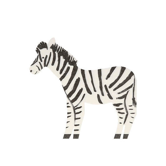 Servilletas Safari Zebra