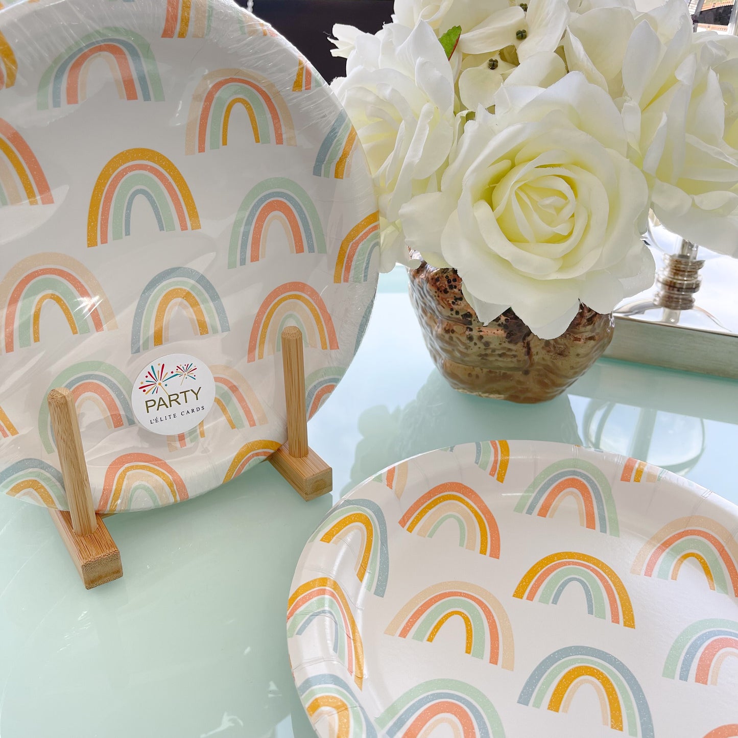 Platos Boho Rainbow
