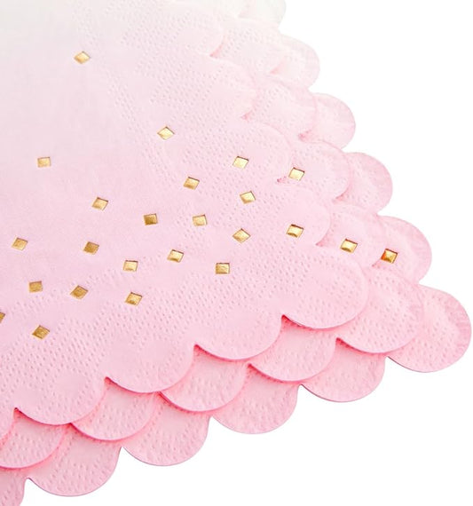 Servilletas Degradé Rosa