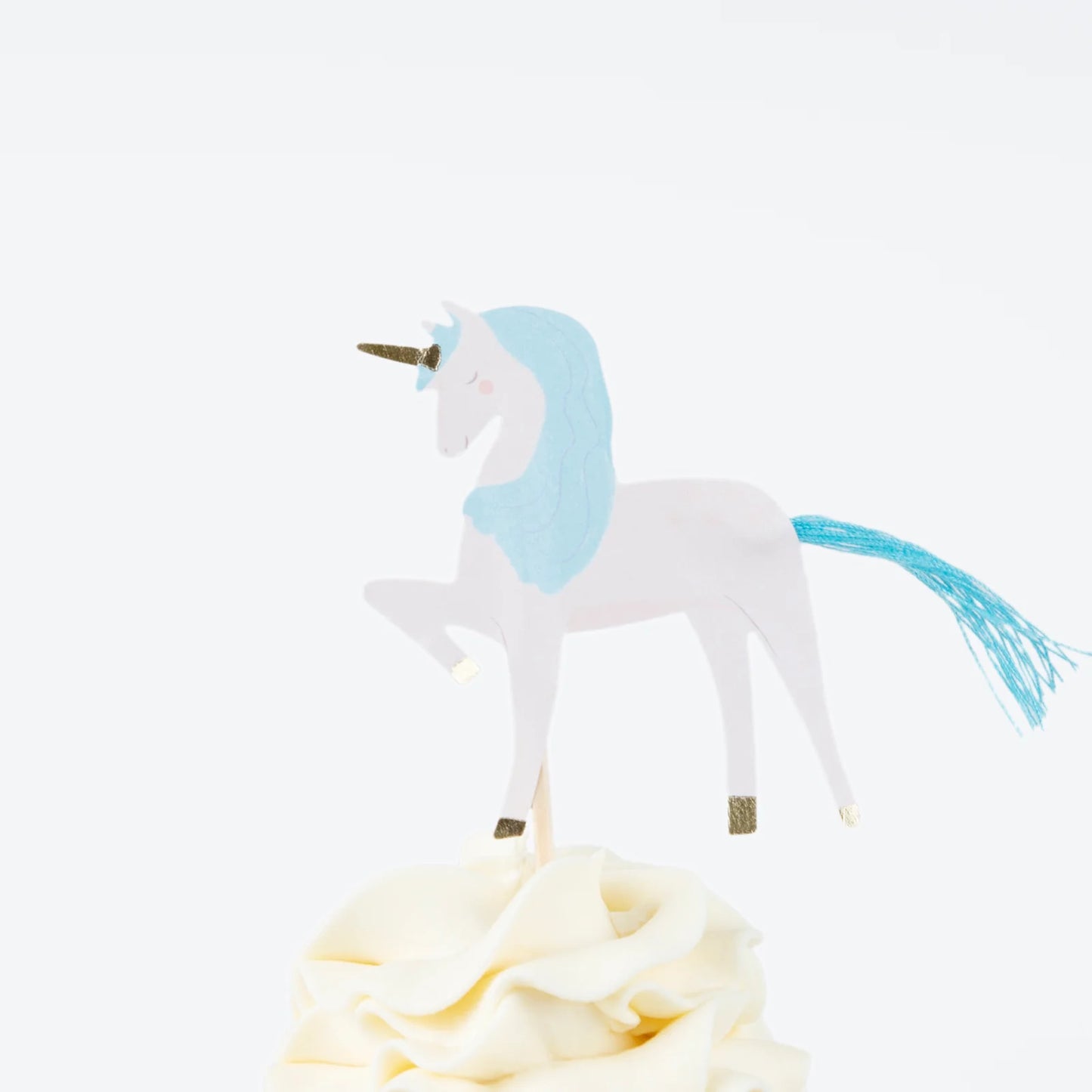 Kit para cupcakes unicornios en la pradera