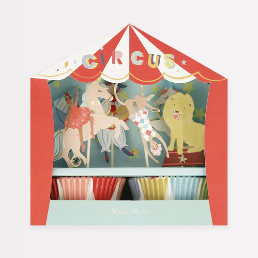 Kit para Cupcakes de circo