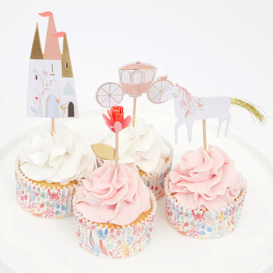 Kit para Cupcakes de Princesas