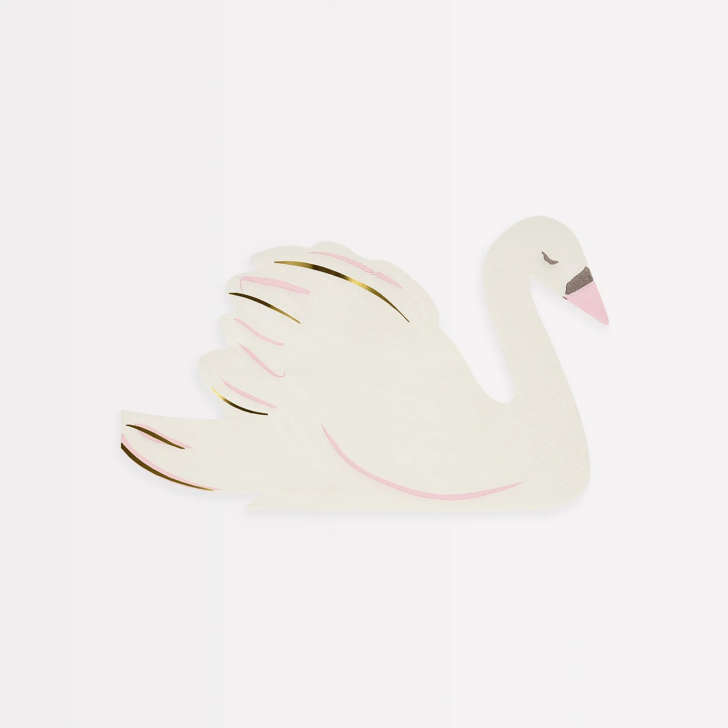 Servilletas con forma de cisne