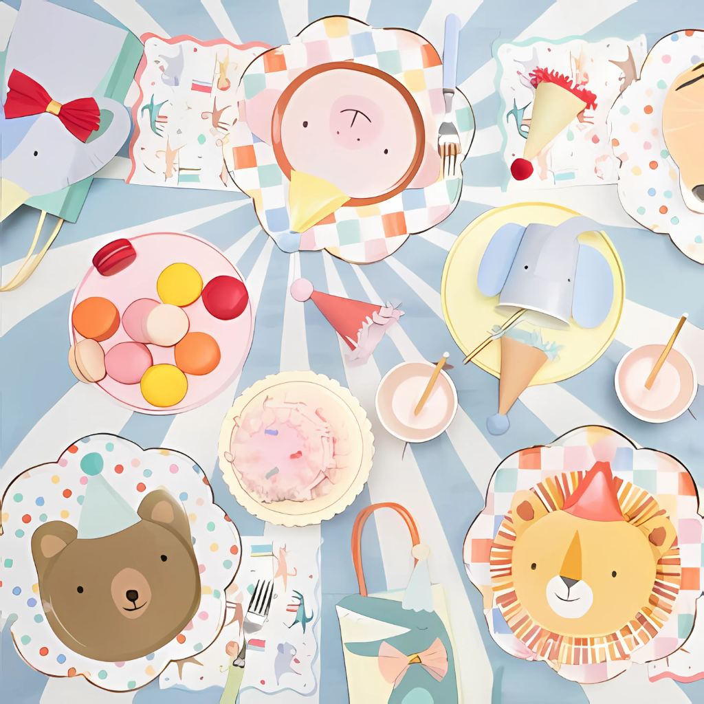platos Fiesta Animales