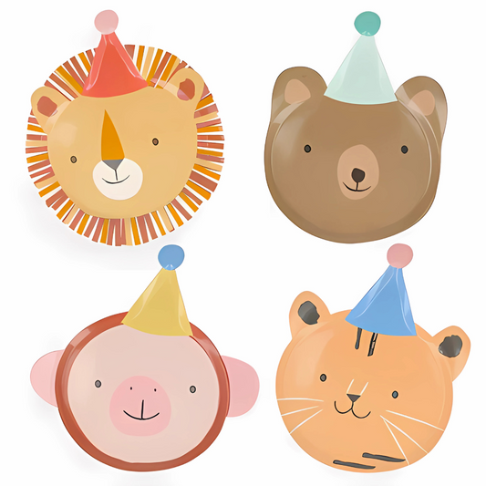 platos Fiesta Animales