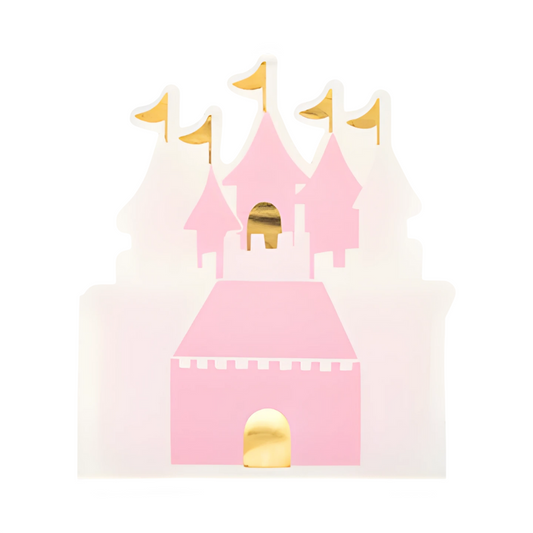 Servilletas en Forma Castillo Princesa