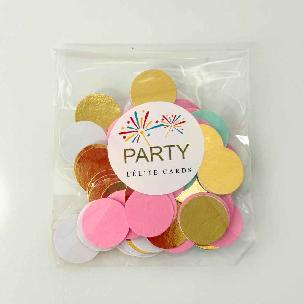 Confeti pastel grande