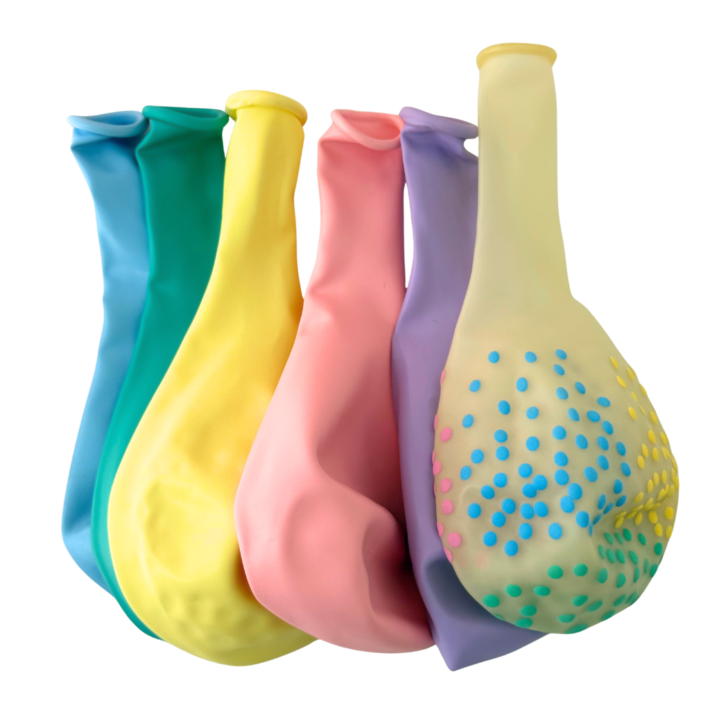 Juego Globos pastel