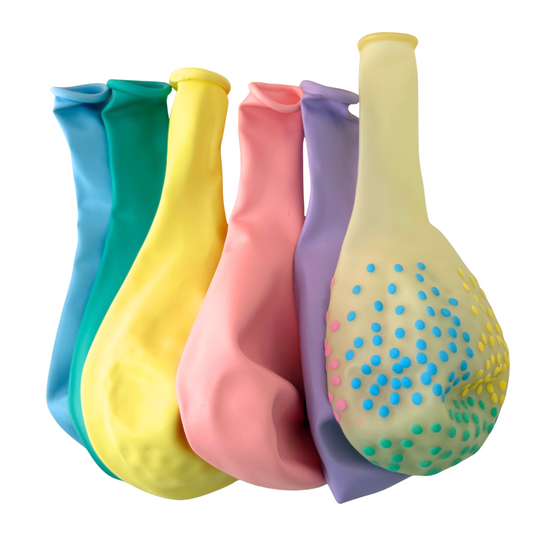 Juego Globos pastel