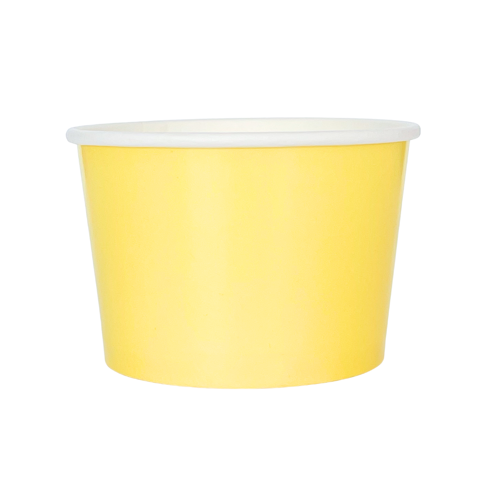 Vasos para helado Amarillo