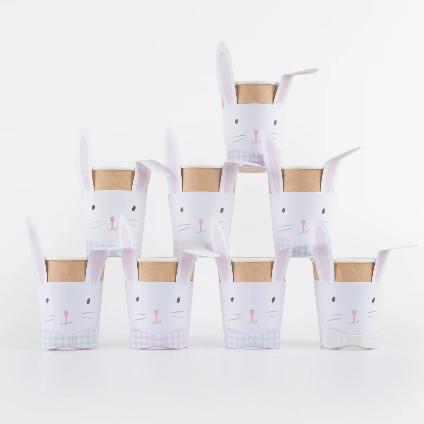 Vasos de Conejo con orejas caídas